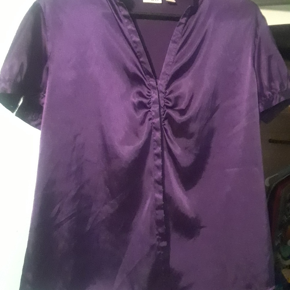 Purple blouse
